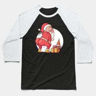 Twerking Santa Baseball T-Shirt